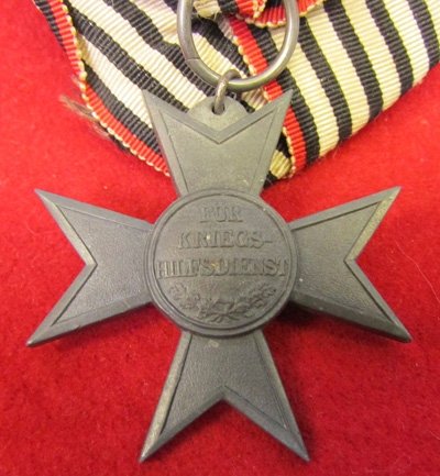  German WWI Prussian War Service Medal, Parade Mount — image 4