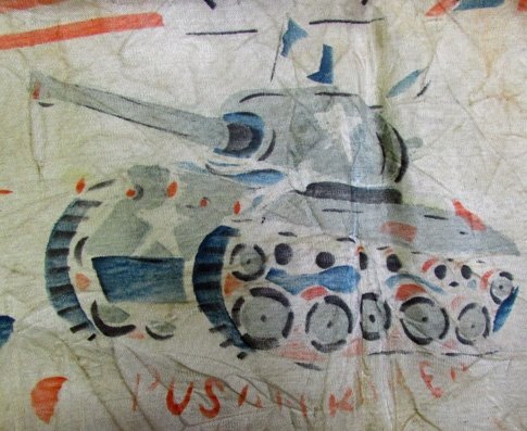  US Korean War Trench Art Handkerchief, 'Returned From Hell' — image 5