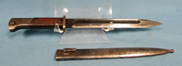  Polish WWII Mauser Rifle Bayonet, Radom Mfg — image 4