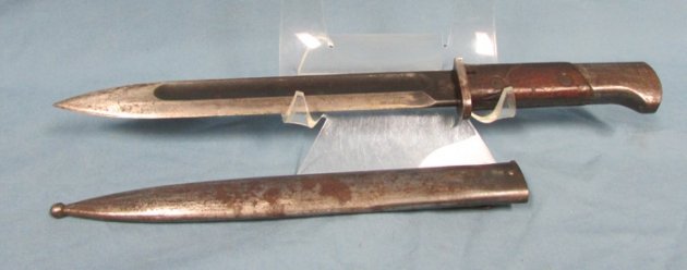  Polish WWII Mauser Rifle Bayonet, Radom Mfg — image 6