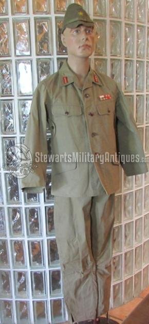  Japanese WWII Army NCO Issue 2nd Pattern Tropical Tunic & Breeches Set — image 2