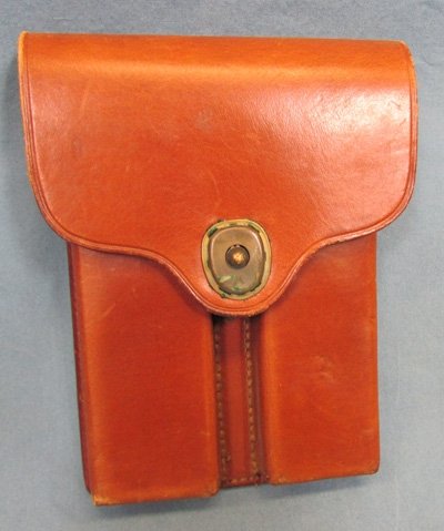  US Post WWI,  M1911 45 Leather Magazine Pouch, QMC 1922 — image 2