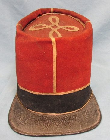  French Second Empire, Officers Private Purchase Shako, 'Afrique' — image 3