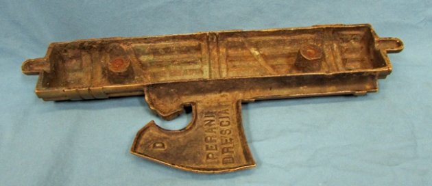  Italian WWII, Massive Bronze Fasces Wall Plaque — image 4