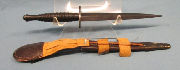  British Cold War Era,  Fairbairn-Sykes Commando Knife, Nowill Mfg — image 2