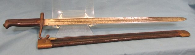 Italian M1871 Vetterli Rifle Bayonet Torino Long Spring — image 2