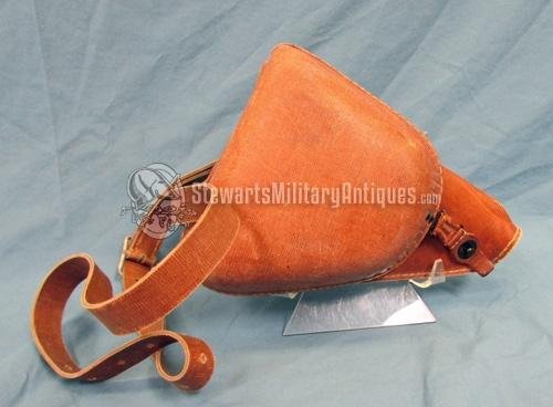  Japanese WWII Rubberized Canvas T-14 Holster & Shoulder Strap, Cleaning Rod & Firing Pin — image 2