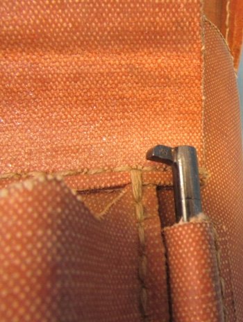  Japanese WWII Rubberized Canvas T-14 Holster & Shoulder Strap, Cleaning Rod & Firing Pin — image 6