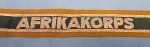 German WWII Afrikakorps Cuff Title