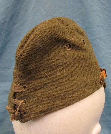  Japanese WWII Army Enlisted Wool Field Cap — image 4