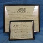 Canadian Fenian Raid Era Document Lot, Burford Troop, 2nd Cavalry …
