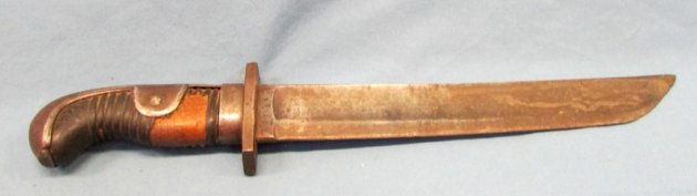  German, Franco-Prussian War, Cut Down Sword Fighting Knife — image 2