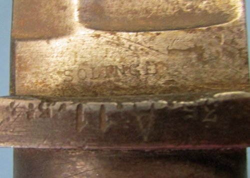  German, Franco-Prussian War, Cut Down Sword Fighting Knife — image 4