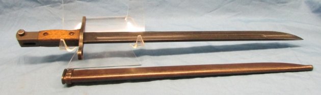  Japanese WWII Type 30 Bayonet, Matsushita Kinzoku, Arrow M — image 6