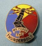 US WWII Sterling Armored Training School, Pinback DI