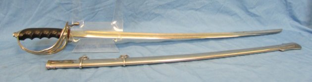  US WWII Era, M1902 US Army Regulation Officers Sword, Lilley Arms Co. — image 3