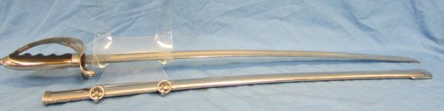 US WWII Era, M1902 US Army Regulation Officers Sword, Lilley Arms Co. — image 4