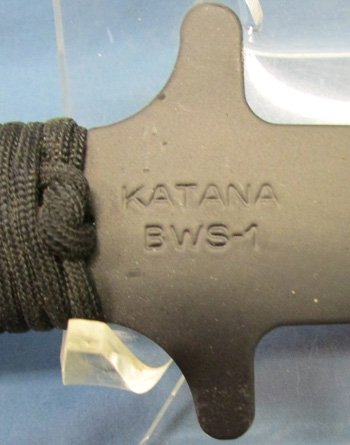  US Gulf War Era, Ontario Knife Company, Black Wind Katana — image 6