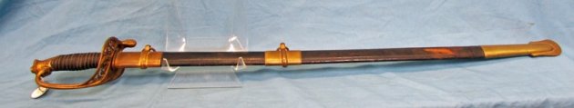  US Civil War, M1850 Staff & Field Officers Sword, Masonic Marked Blade — image 3