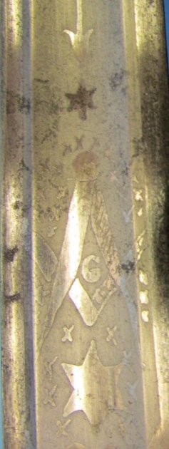  US Civil War, M1850 Staff & Field Officers Sword, Masonic Marked Blade — image 7