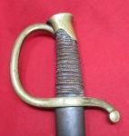 US M1840 Light Artillery Saber, Mexican War Era, Ames 1847