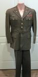 US WWII USAAF Officers Service Coat & Trousers, 9th Air …