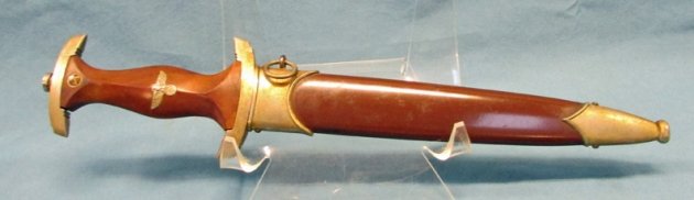  German WWII M1933 SA Enlisted Dagger, RZM M7/2, Emil Voos Mfg — image 3