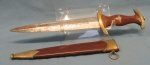 German WWII M1933 SA Enlisted Dagger, RZM M7/2, Emil Voos …