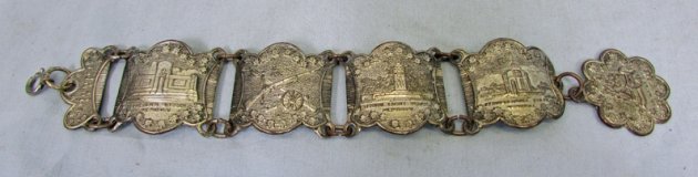  US Post Civil War, Battle of Gettysburg Souvenir Bracelet — image 2