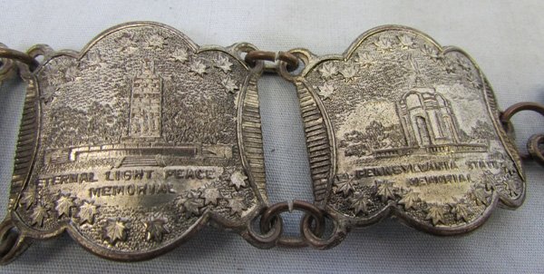 US Post Civil War, Battle of Gettysburg Souvenir Bracelet — image 4