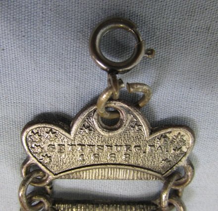  US Post Civil War, Battle of Gettysburg Souvenir Bracelet — image 5