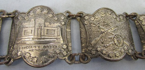  US Post Civil War, Battle of Gettysburg Souvenir Bracelet — image 6