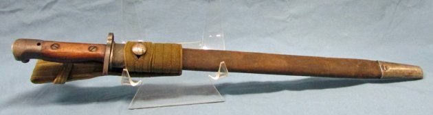  British M1907 Enfield Bayonet & Scabbard, South African Issue — image 2