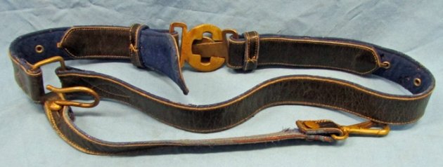  Japanese WWII Army Officer Dress Sword Belt — image 2