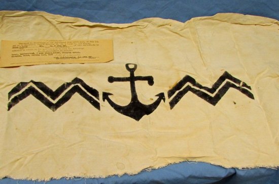  Japanese WWII Navy Hachimachi, Veteran Bringback with Capture Certificate — image 4