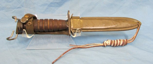  US WWII-Korean War, USM4 Carbine Bayonet, Imperial Mfg, & M8 Scabbard — image 2