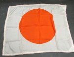 Japanese WWII Pilot Aerial Recognition Flotation Flag