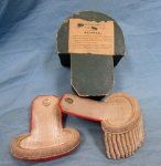 French Ca 1830, Cased Officer Epaulettes