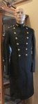 British Ca 1910 Royal Artillery Officers Blue Wool Frock Coat
