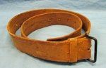 Japanese WWII Riflemans Rubberized Canvas Belt