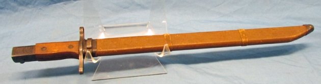  Japanese WWII Late Type 30 Bayonet, Toyada Automatic Loom Works — image 3