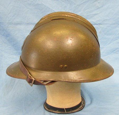  French WWII M1926m Adrian Helmet, Complete — image 5