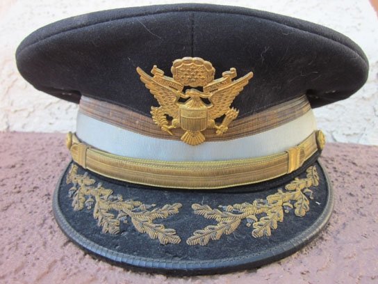 US WWII Identified Army Infantry Officer Dress Hat, Colonel, Infantry — image 2