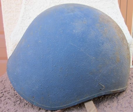 US WWII Navy Talker Helmet, Original paint — image 3