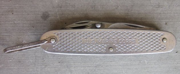 US USMC Pocket Knife, Kingston Mfg — image 2