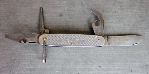 US USMC Pocket Knife, Kingston Mfg — image 4