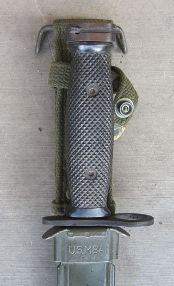 US Vietnam War Era M7 Bayonet, MILPAR Mfg. — image 2