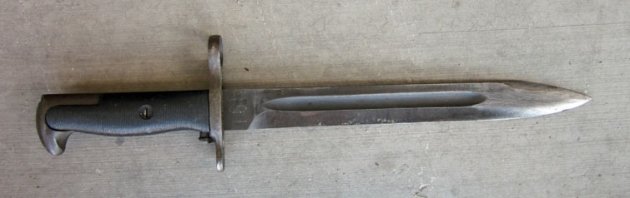 US WWII M1 Garand Bayonet American Fork & Hoe, & Scabbard — image 3