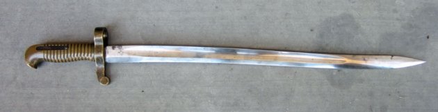US Civil War Era M1862 Zouave Bayonet Collins Mfg, 1861 Date — image 6