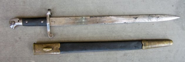 British Pattern 1887 Mk3 Sword Bayonet, Wilkinson Mfg — image 3